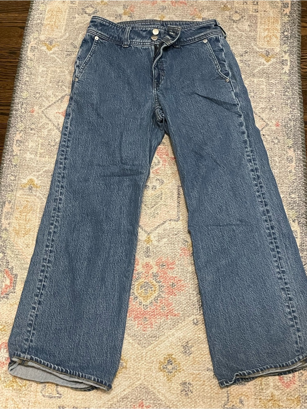 J. Crew Dark Blue Bootcut Jeans